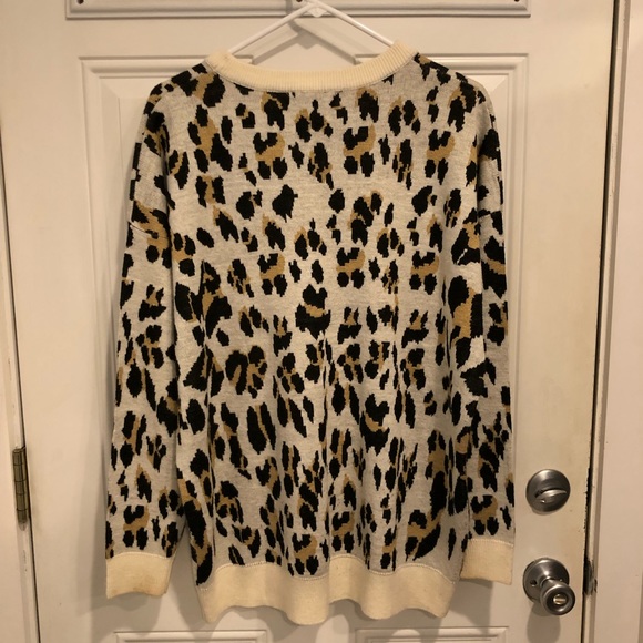 MINKPINK Leopard Print Sweater - Picture 6 of 7